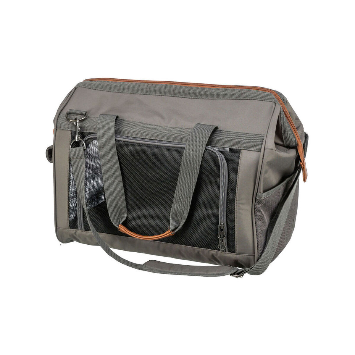 Borsa per Animali Domstici Trixie Finlay Nero Grigio 43 × 26 × 32 cm