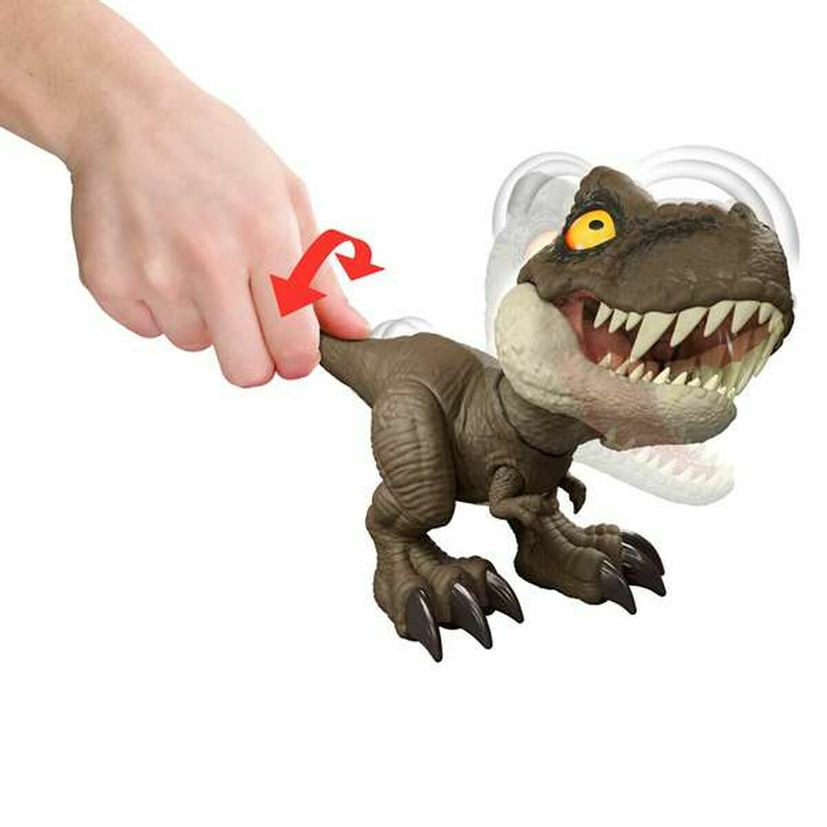 Dinosauro Mattel Jurassic World Roar Command T-Rex 21,59 x 22,23 x 10,16 cm - Image 4