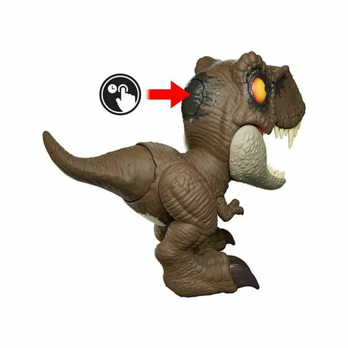 Dinosauro Mattel Jurassic World Roar Command T-Rex 21,59 x 22,23 x 10,16 cm - Image 5