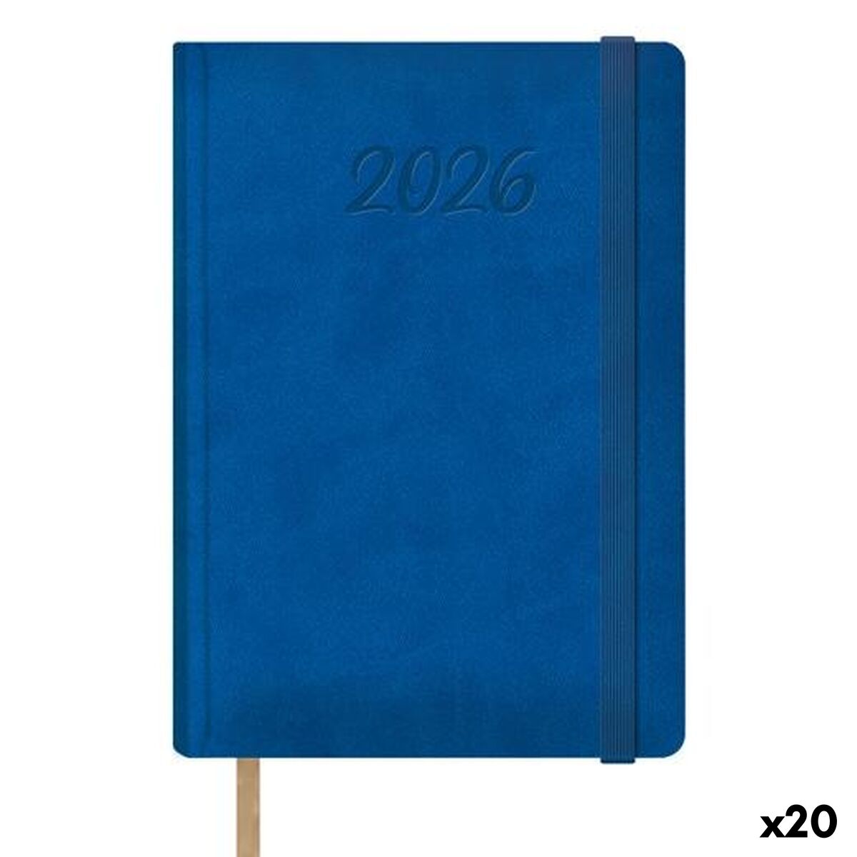 Agenda DOHE SAMBA Azzurro 1/4 15 x 21 cm 2026 (20 Unità)