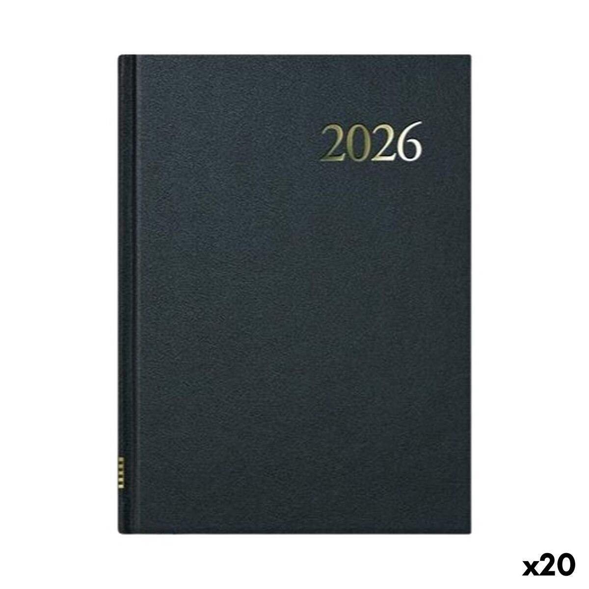 Agenda DOHE SEGOVIA Nero 14 x 20 cm 2026 (20 Unità)