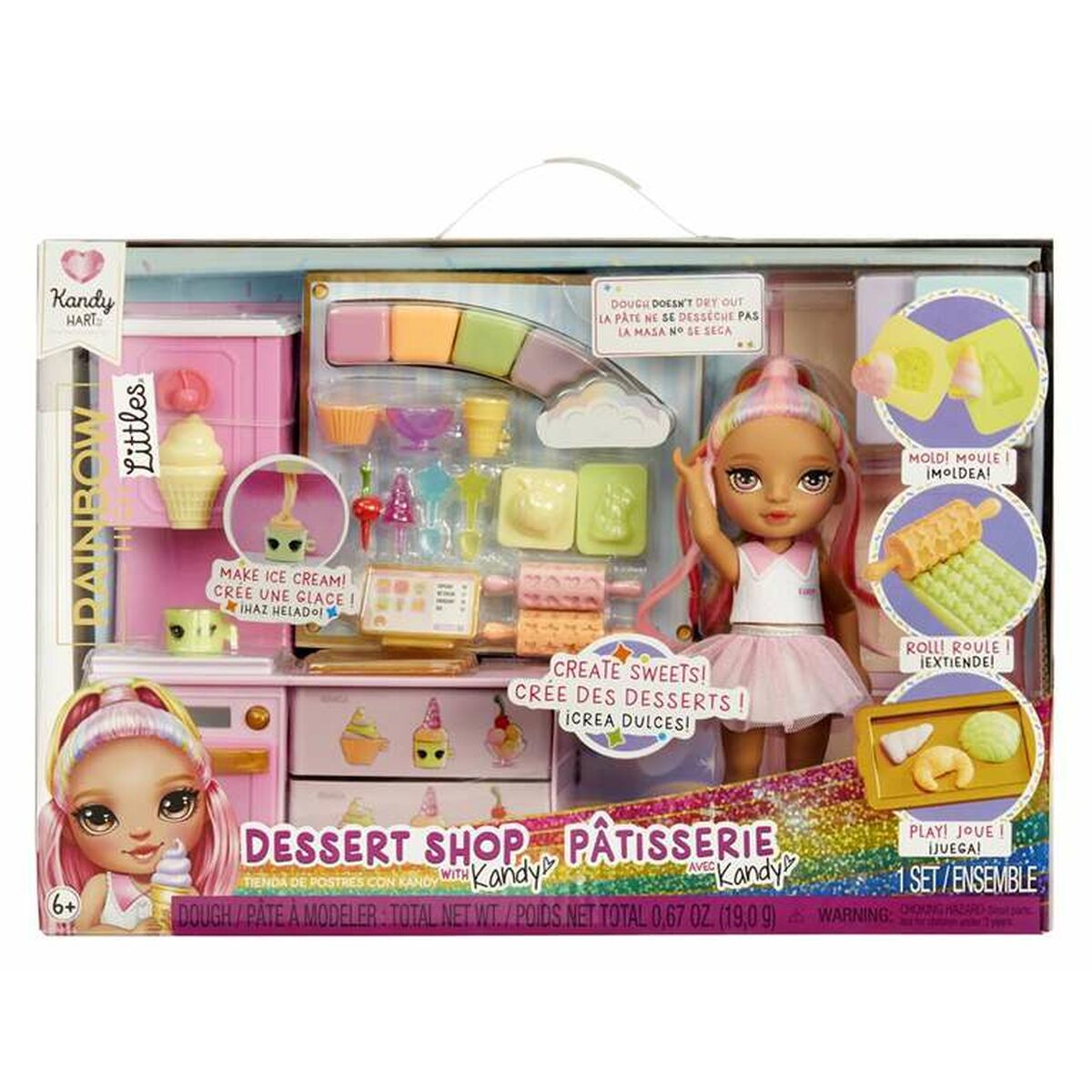 Bambola MGA Rainbow High Little Dessert 20,3 x 29,20 x 13,46 cm