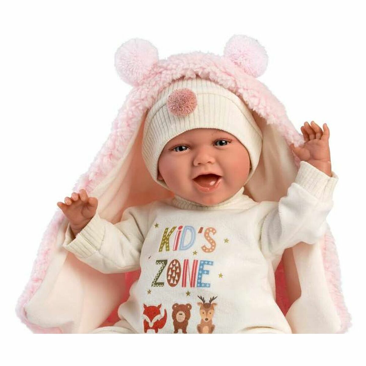 Bambolotto Neonato Llorens RN Mimi Smile 40 cm - Image 4