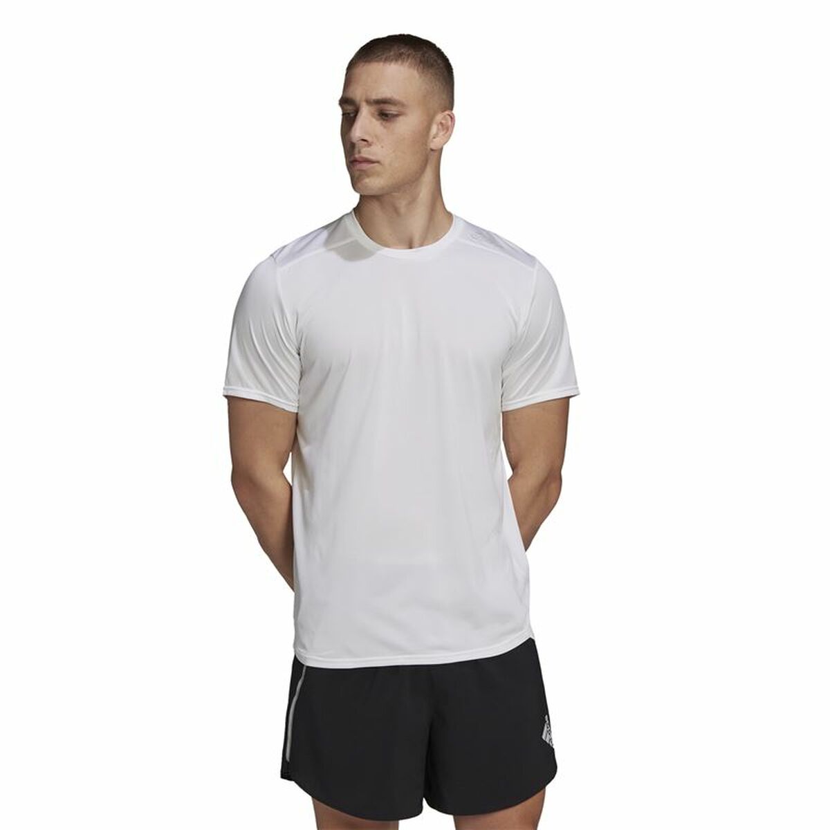 Maglia a Maniche Corte Uomo Adidas D4R Bianco Taglia:L