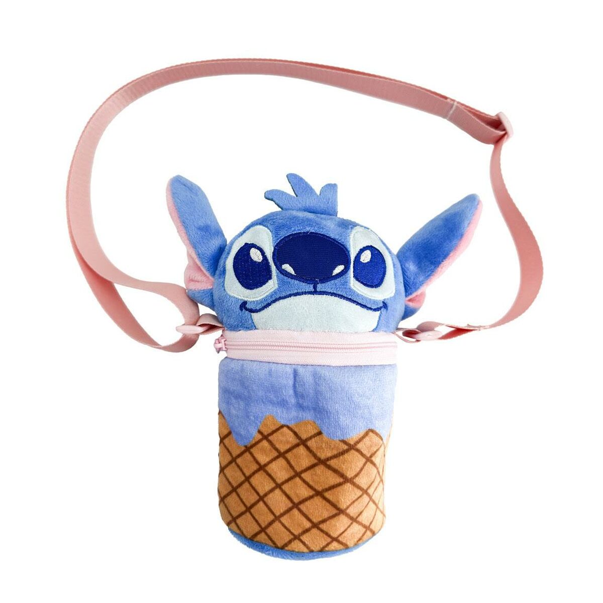 Borsa a Tracolla Stitch Azzurro