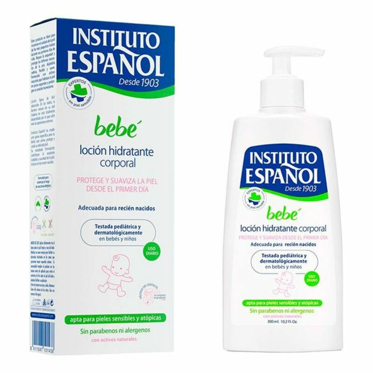 Lozione Idratante per Bambini Instituto Español 300 ml