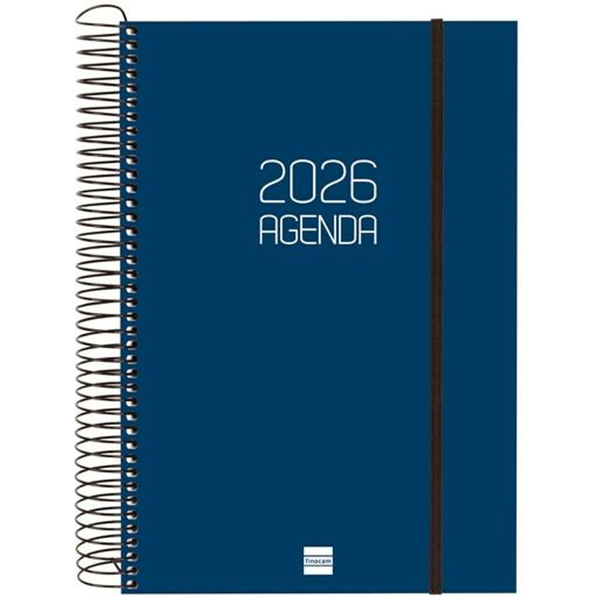 Agenda Finocam OPAQUE Azzurro 16,5 x 24,2 cm 2026