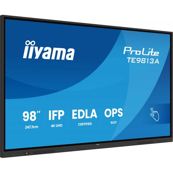 Monitor Iiyama TE9813A-B1AG 98" 4K Ultra HD LCD