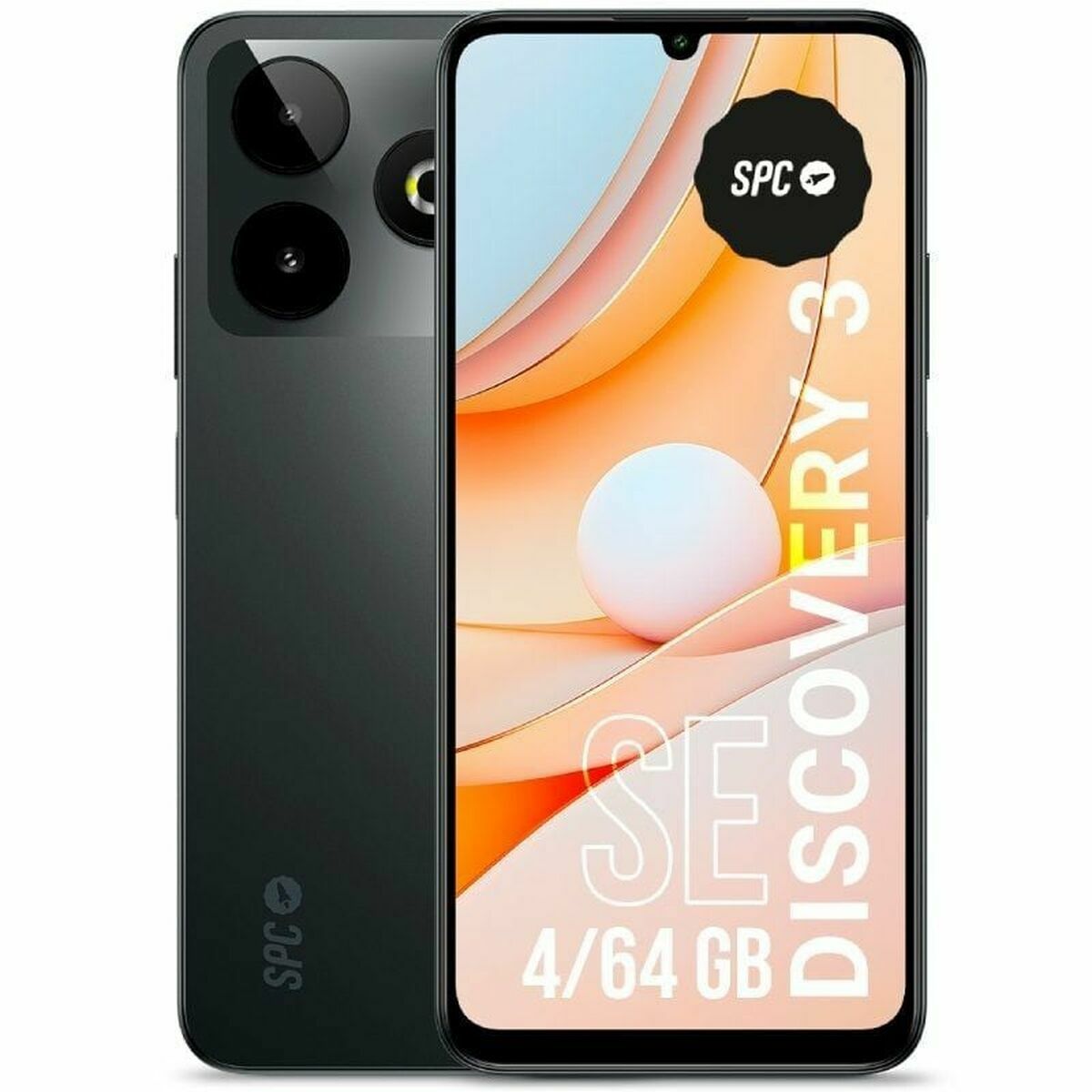 Smartphone SPC Discovery 3 SE 6,8" 4 GB RAM 64 GB Nero Grigio Unisoc