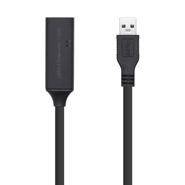 Adattatore USB Aisens A105-0409 Nero 15 m USB 3.0 (1 Unità)