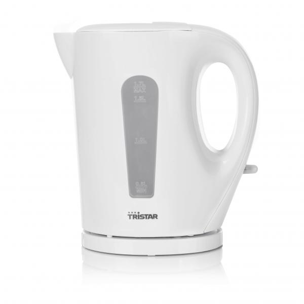 Bollitore Tristar WK-3380 Hervidora 2200W Bianco Nero Plastica 2200 W 1,7 L