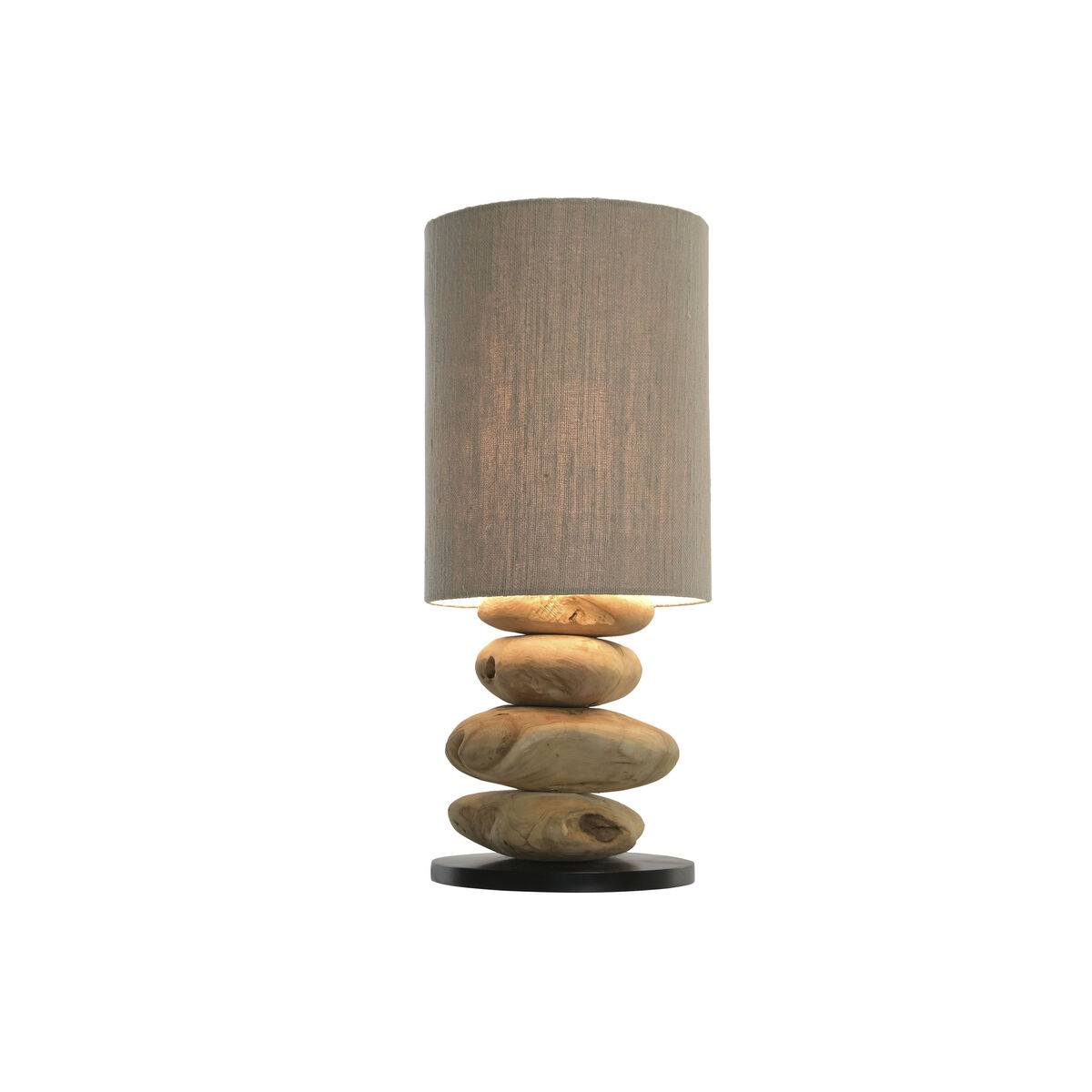 Lampada da tavolo Home ESPRIT Nero Beige Naturale 50 W 220 V