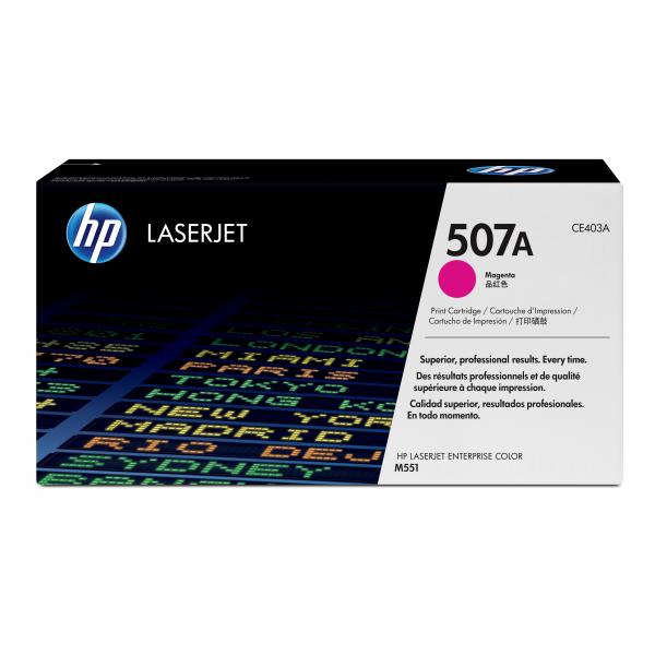 Toner Originale HP 507A Magenta