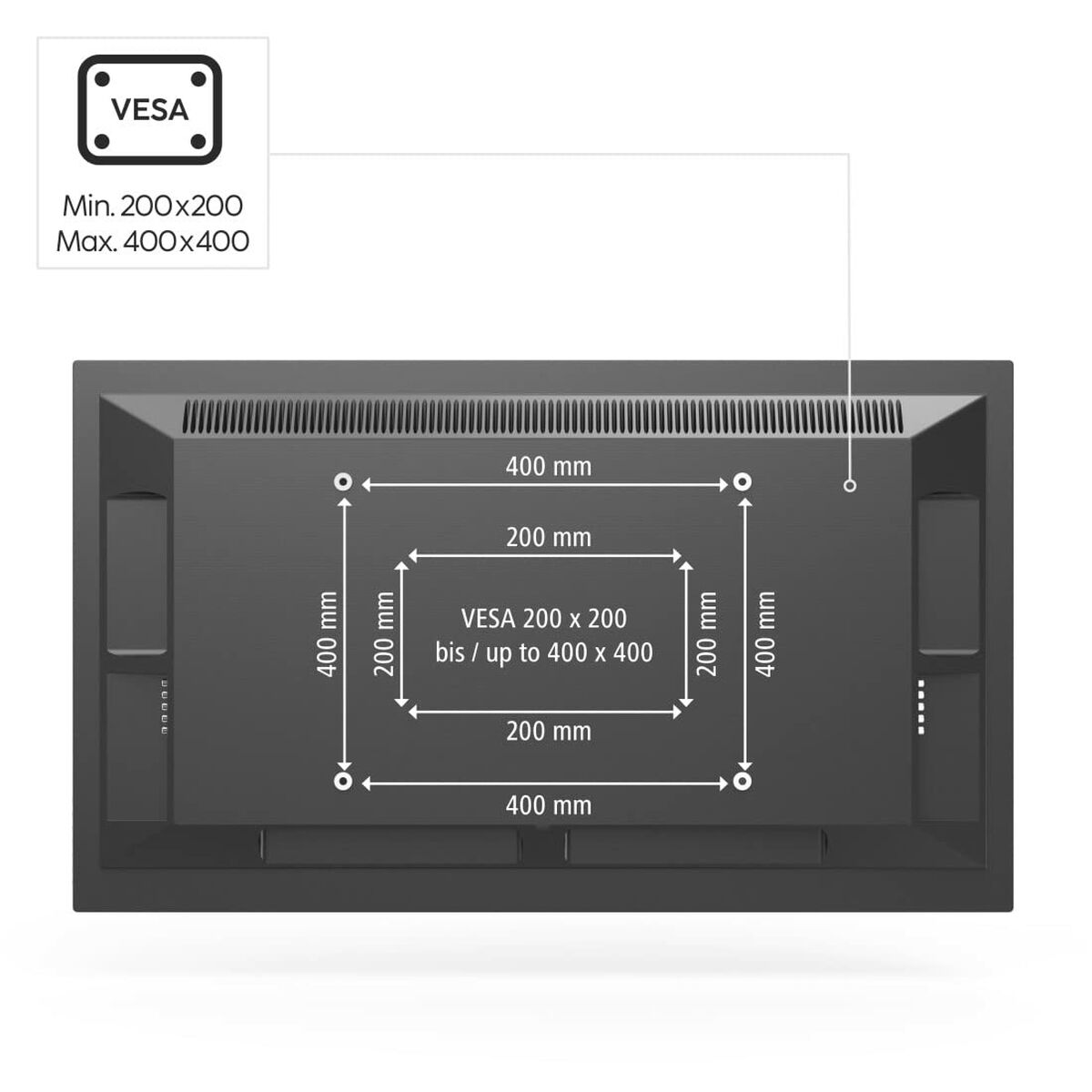 Supporto TV Hama 00220878 32" 50 kg - Image 3