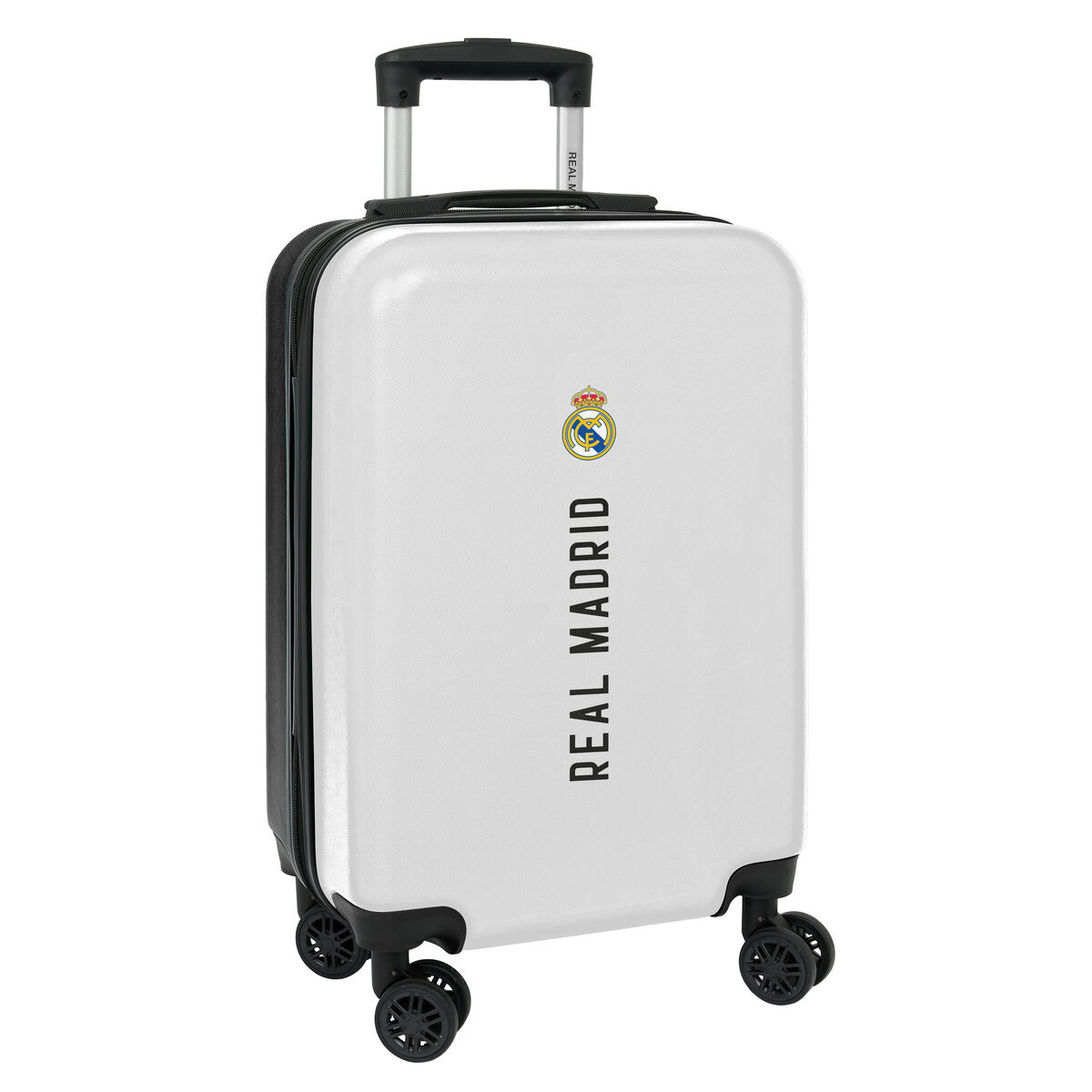 Trolley da Cabina Real Madrid C.F. 1st Kit 24/25 Bianco 34,5 x 20 x 55 cm