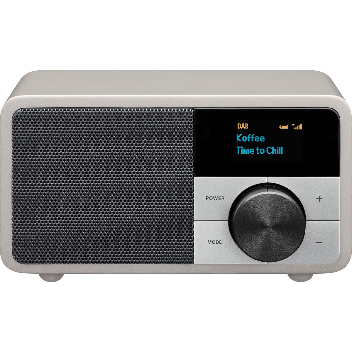 Radio Transistor Sangean DDR7 MINI Argentato FM Retrò