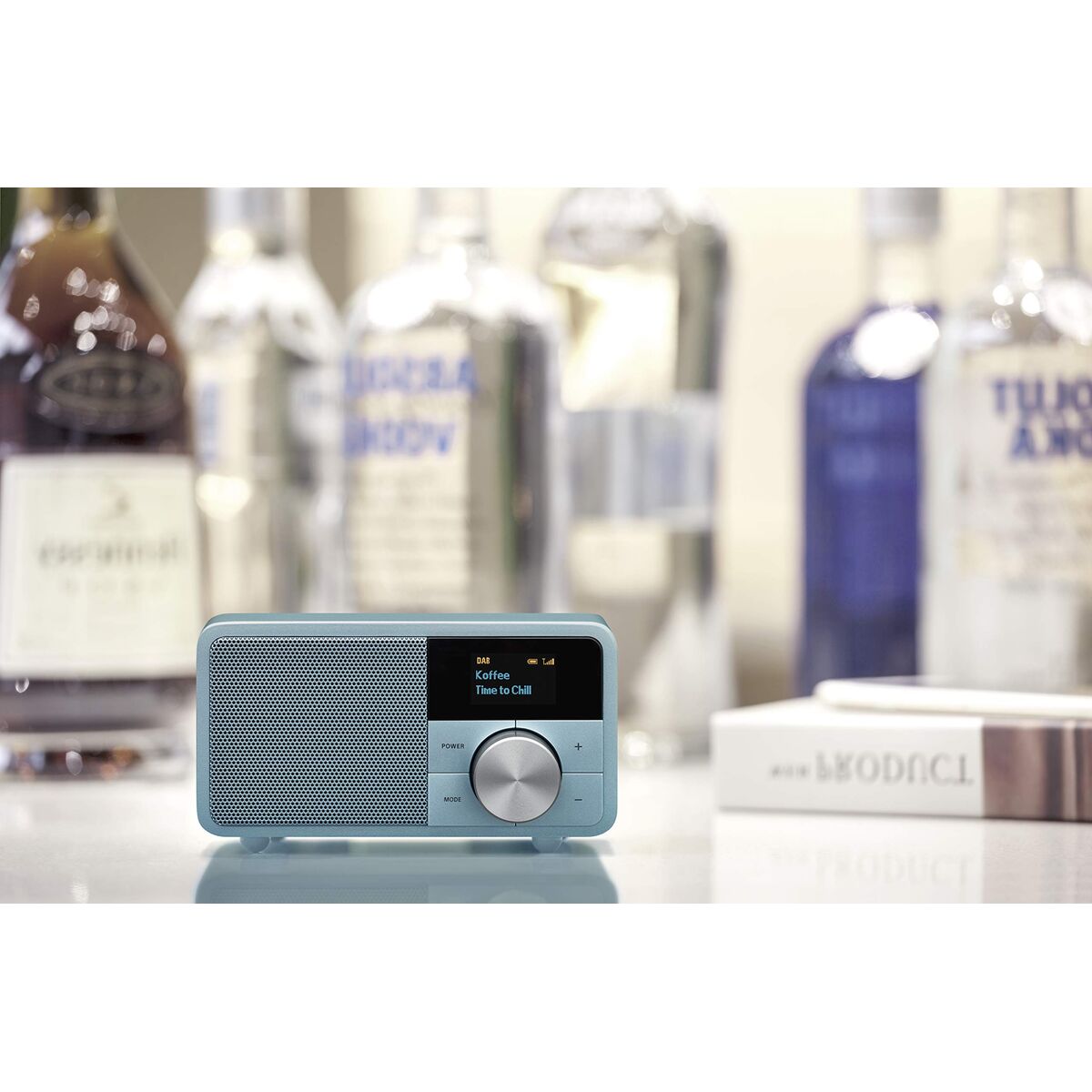 Radio Transistor Sangean DDR7 MINI Azzurro FM Retrò - Image 5