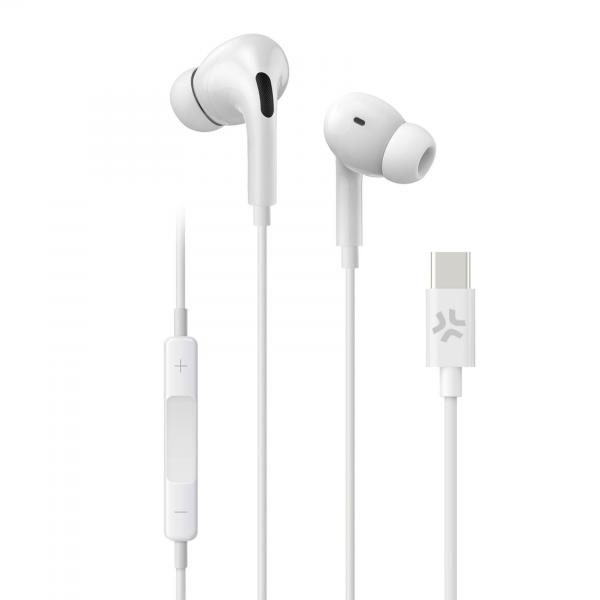 Auricolari Celly UP1200TYPECWH Bianco