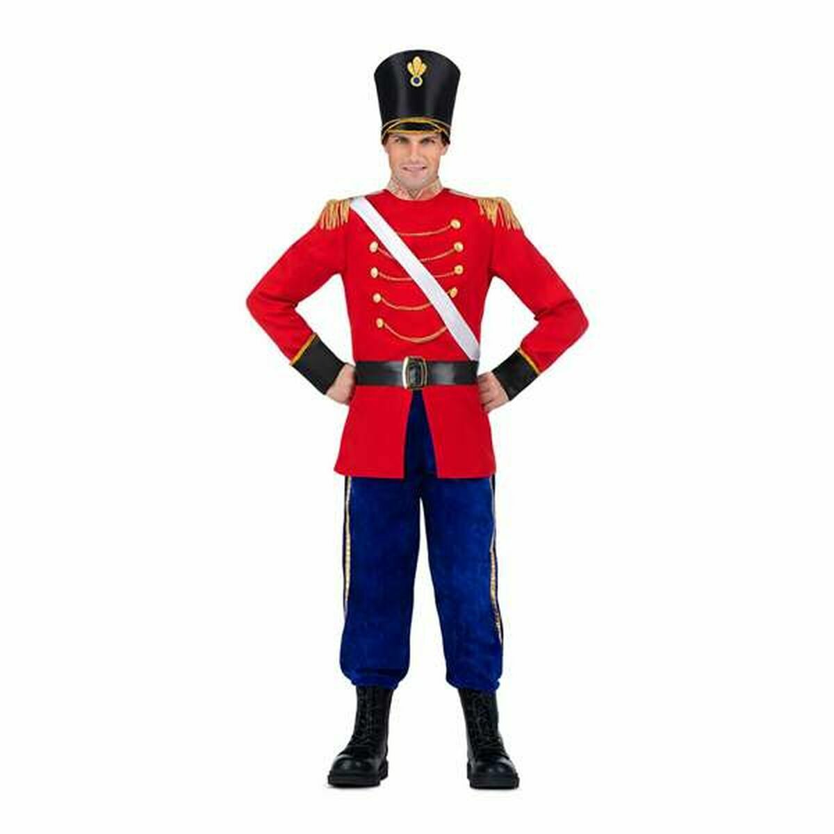 Costume per Adulti My Other Me Soldatino di piombo 5 Pezzi Taglia:M