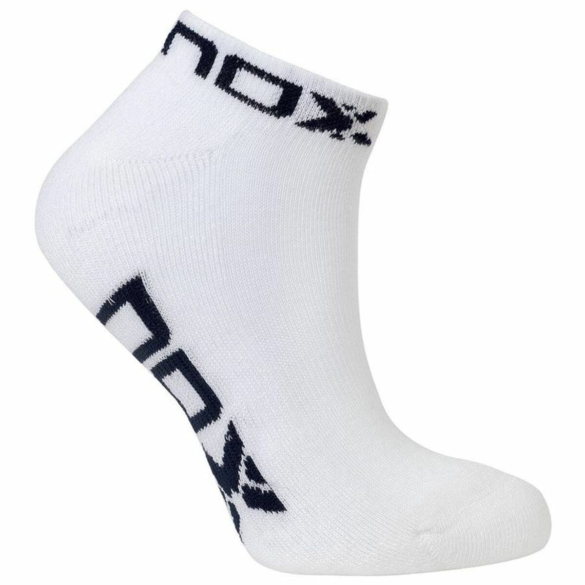 Calzini Fantasmini Sportivi Nox Logo Bianco (35-39)