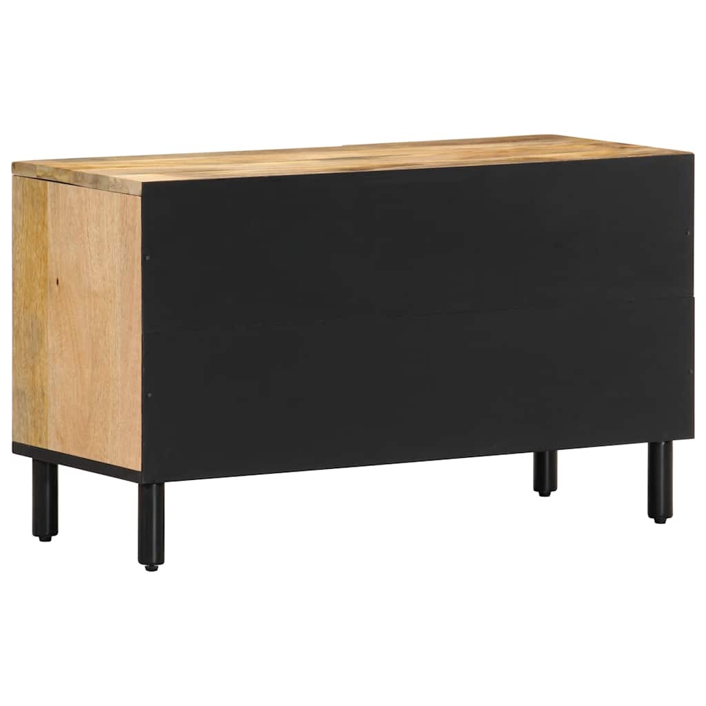 vidaXL Mueble de TV madera maciza de mango 80x31x46 cm - Image 5