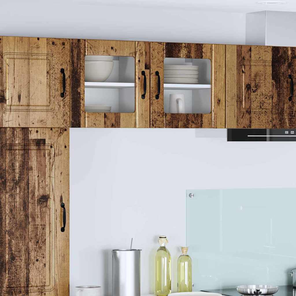 vidaXL Küchenschrank mit Regal Altholz 40 x 31 x 40 cm Holzwerkstoff