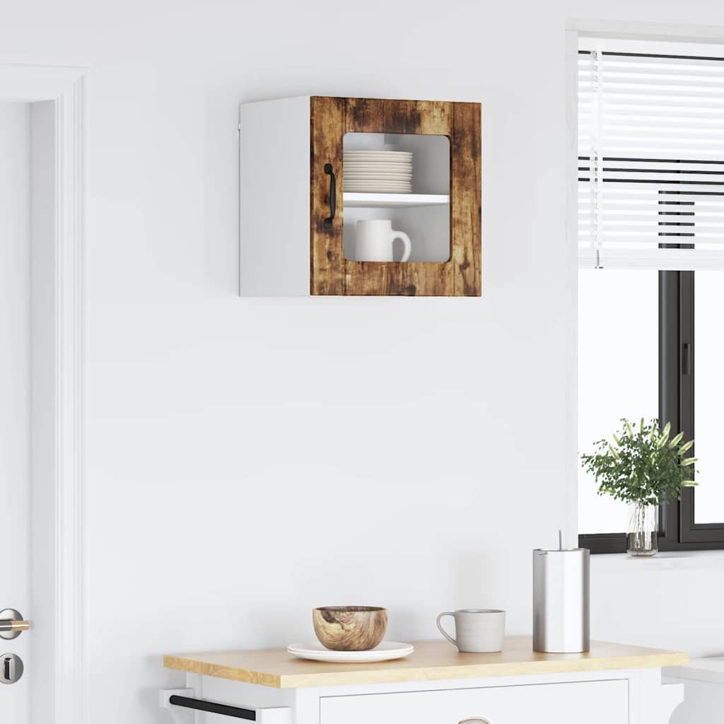 vidaXL Küchenschrank Geräucherte Eiche 40 x 31 x 40 cm Holzwerkstoff - Image 4