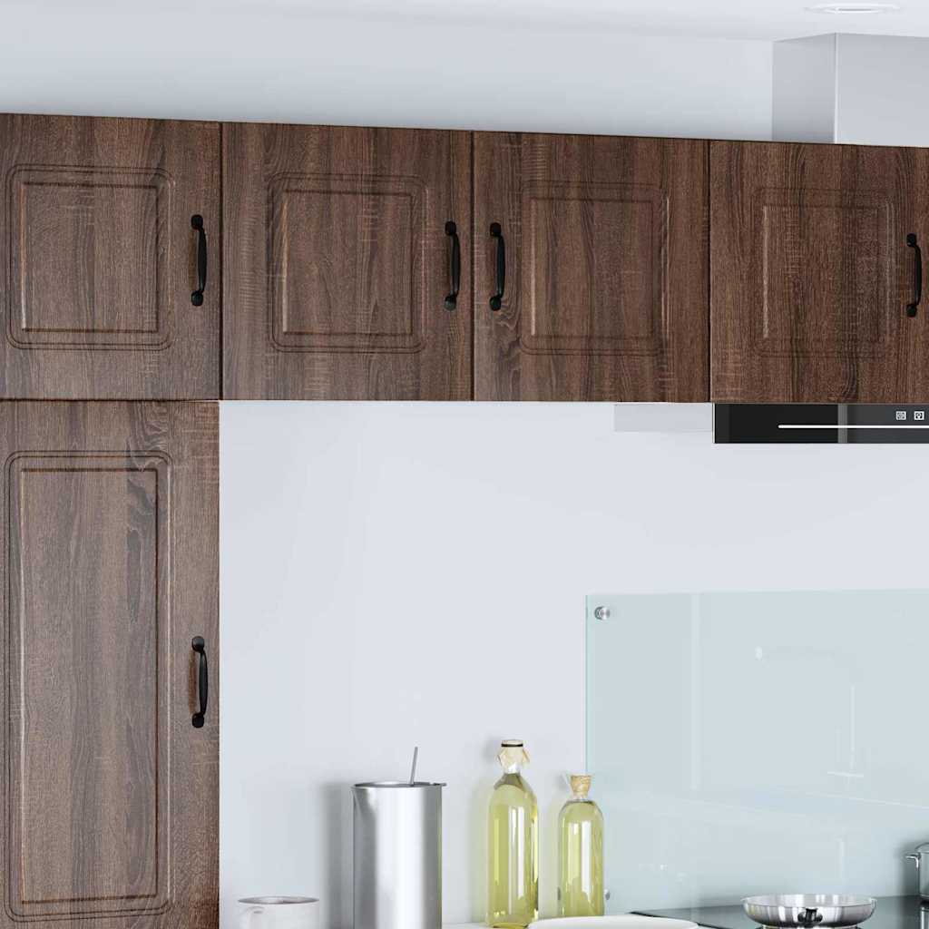 vidaXL Küchenwandschrank mit Regal Braun Eichen-Optik 40 x 31 x 40 cm