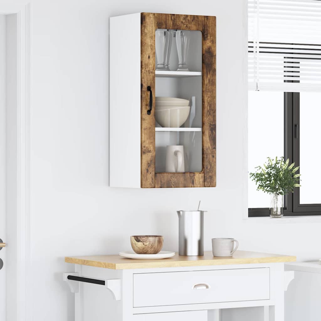 vidaXL Küchenschrank Geräucherte Eiche 40 x 31 x 80 cm Holzwerkstoff - Image 4