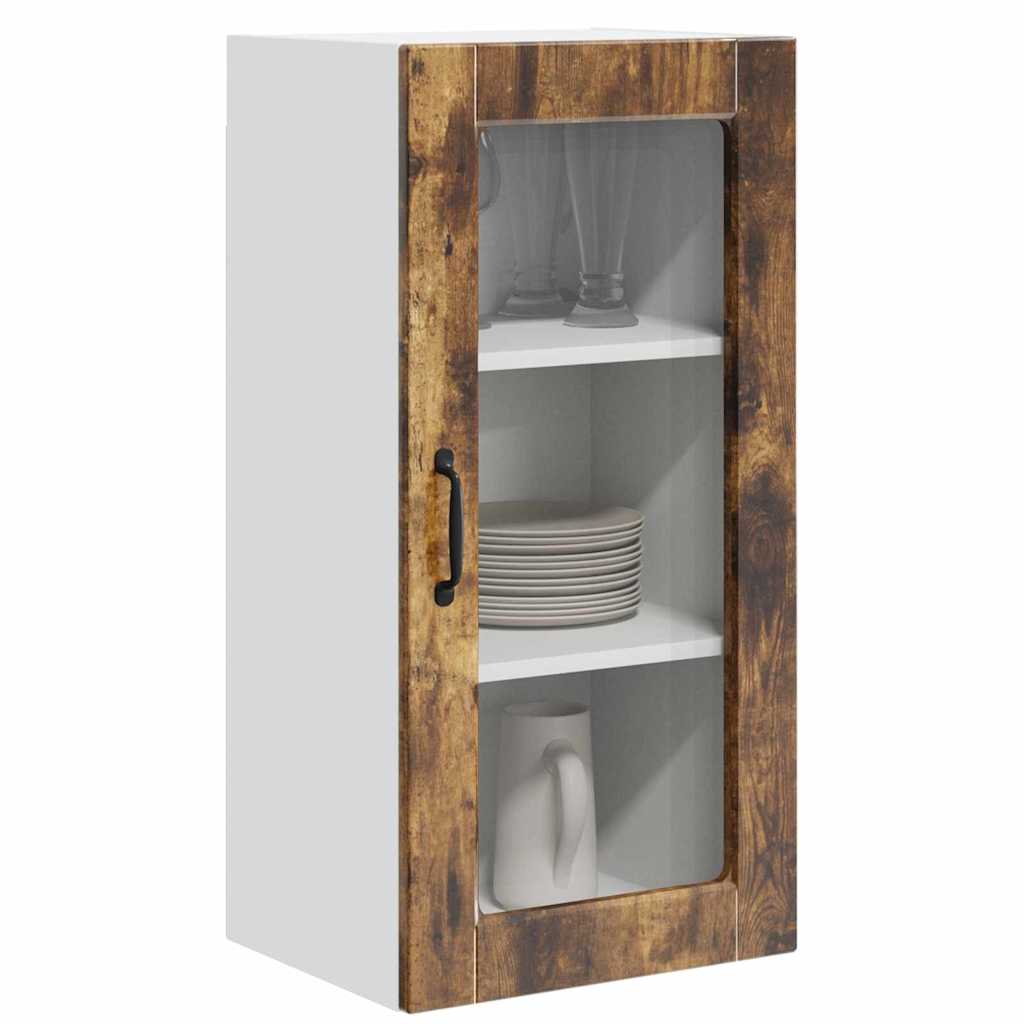 vidaXL Küchenschrank Geräucherte Eiche 40 x 31 x 80 cm Holzwerkstoff - Image 3