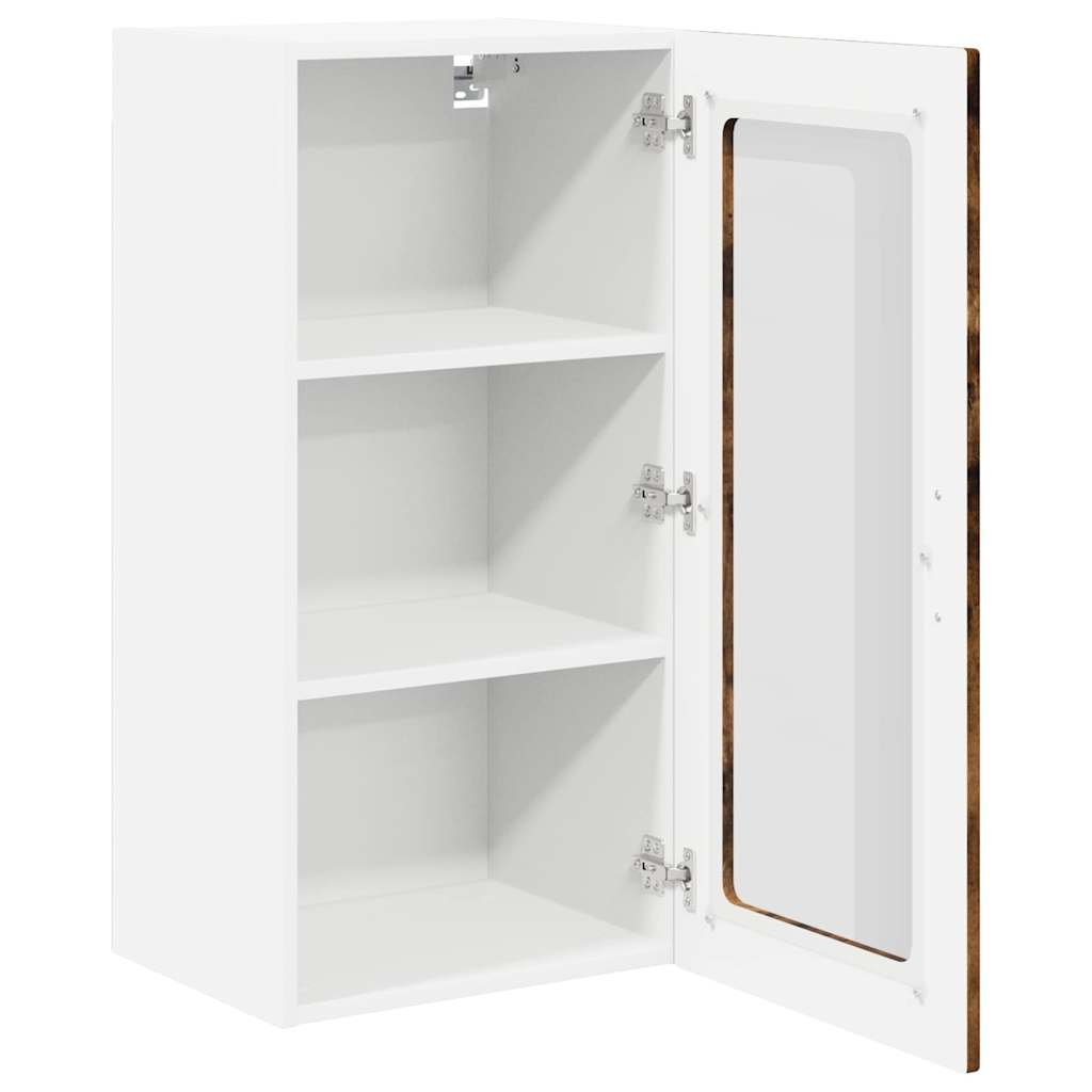 vidaXL Küchenschrank Geräucherte Eiche 40 x 31 x 80 cm Holzwerkstoff - Image 5