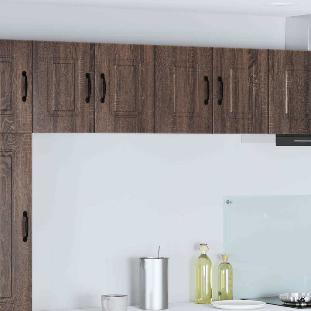 vidaXL Küchenwandschrank mit Regal Braun Eichen-Optik 60 x 31 x 40 cm