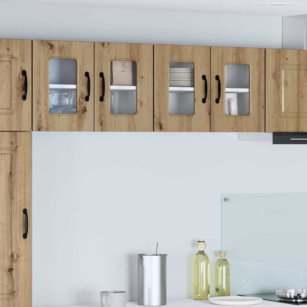 vidaXL Küchenwandschrank Artisan-Eiche 60 x 31 x 40 cm Holzwerkstoff
