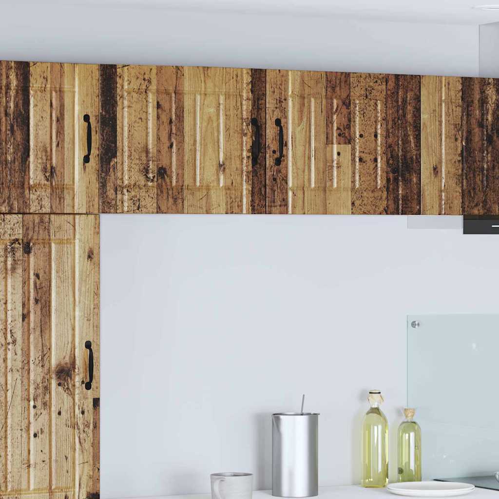 vidaXL Küchenschrank mit Regal Altholz 50 x 31 x 40 cm Holzwerkstoff