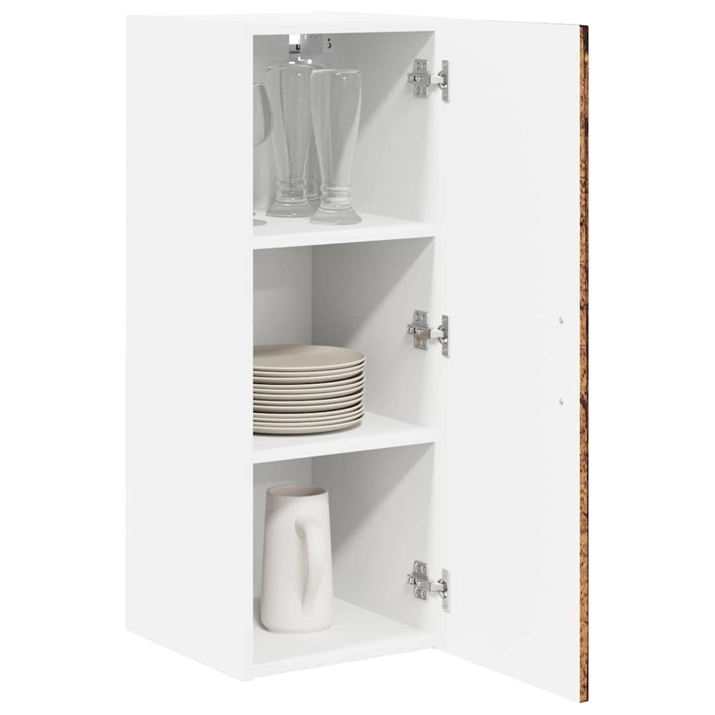 vidaXL Küchenschrank mit Regal Altholz 30 x 31 x 80 cm Holzwerkstoff - Image 3