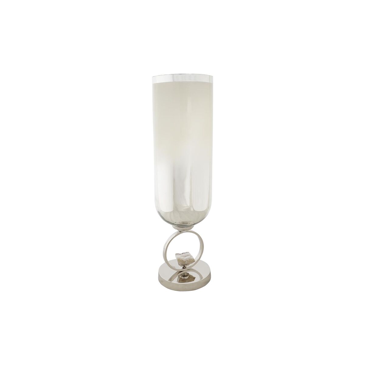 Vaso DKD Home Decor Champagne Cristallo Alluminio (15 x 15 x 56 cm)