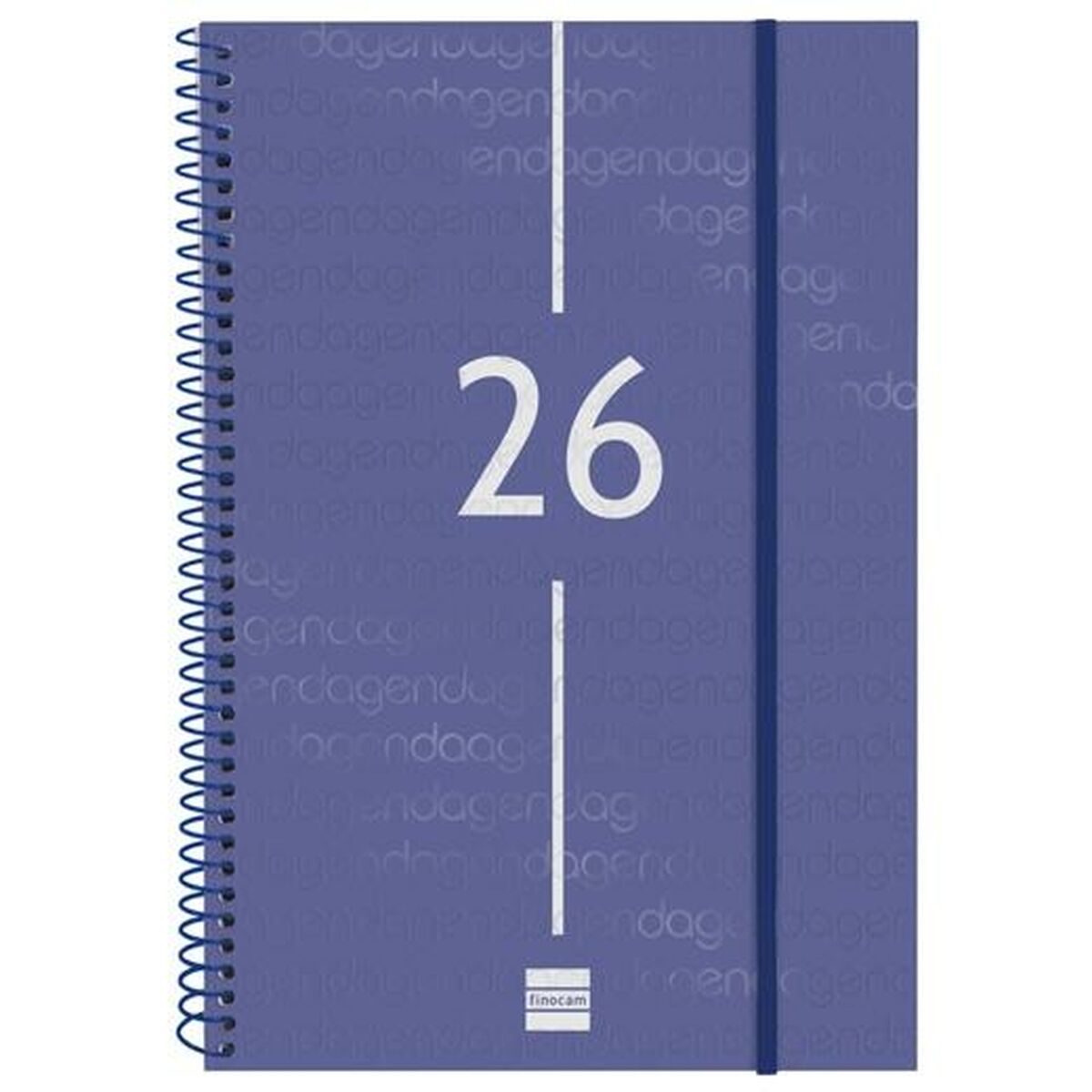Agenda Finocam YEAR Azzurro 16,5 x 24,2 cm 2026