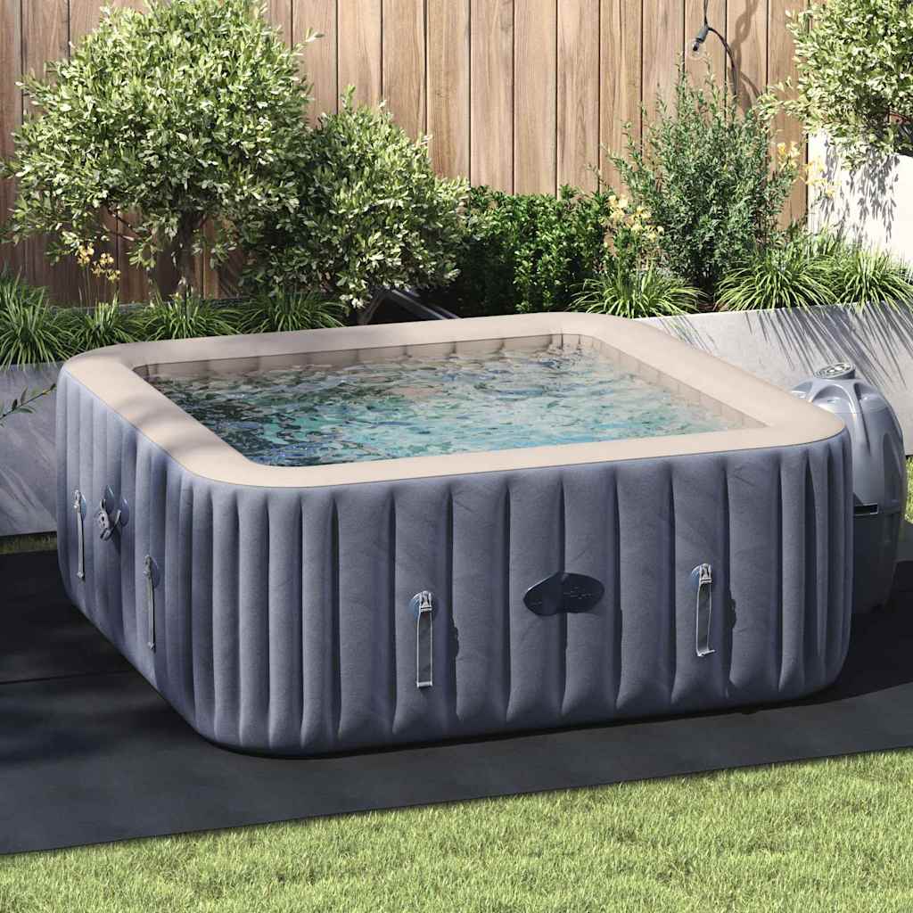 vidaXL Tapis de piscine Noir 300 x 220 cm Géotextile en polyester