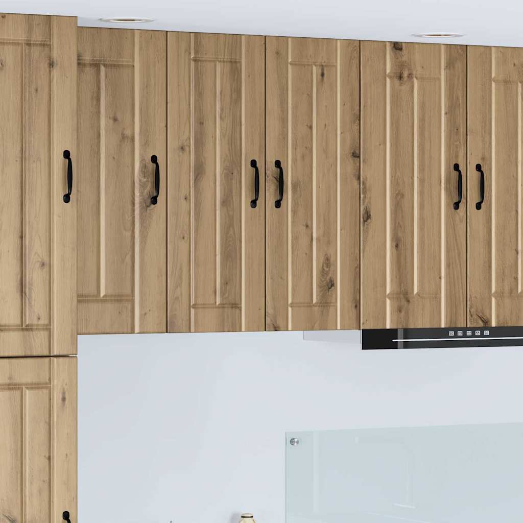 vidaXL Küchenwandschrank Artisan-Eiche 30 x 31 x 80 cm Holzwerkstoff