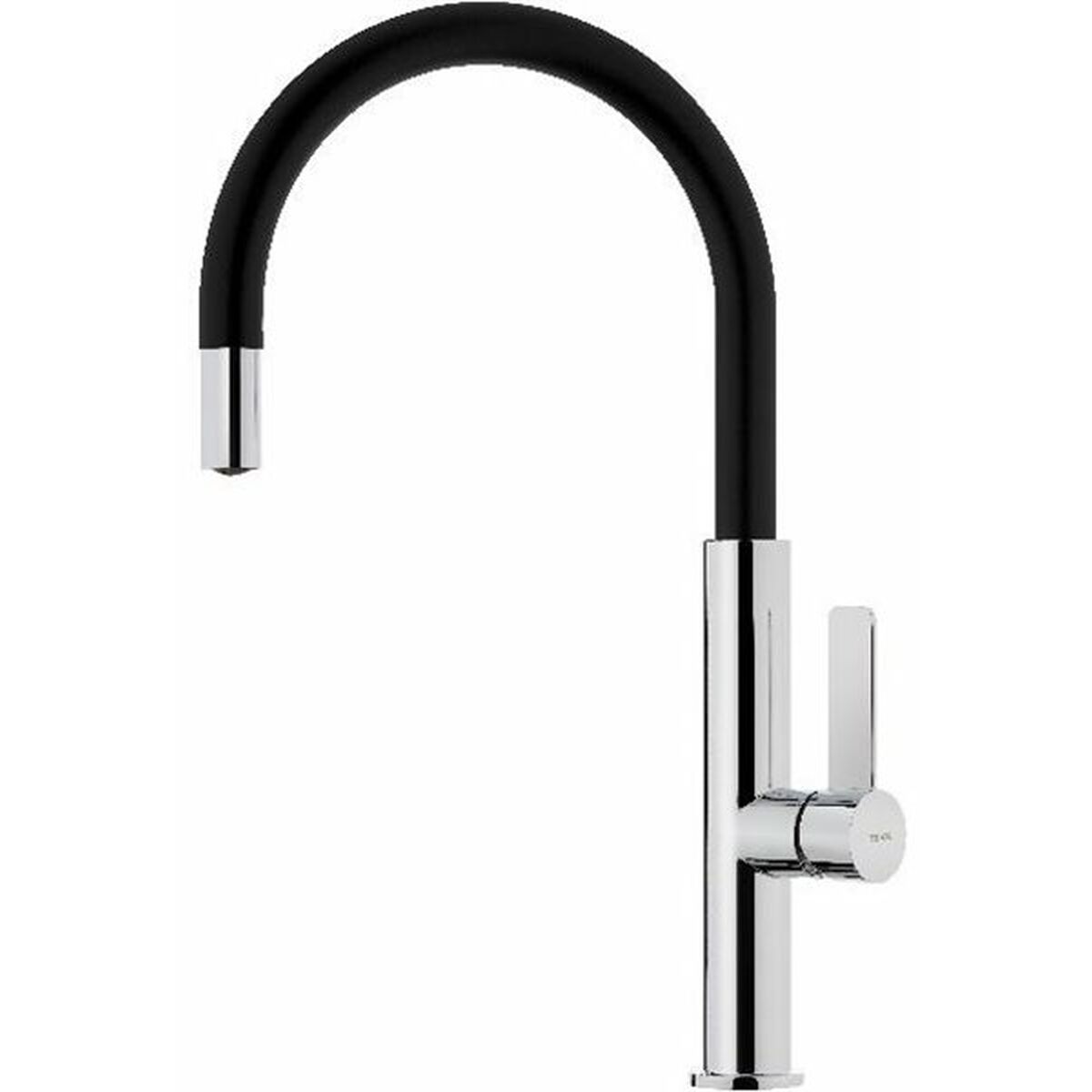 Rubinetto Monocomando Teka TOPFOT995 Nero Cromo