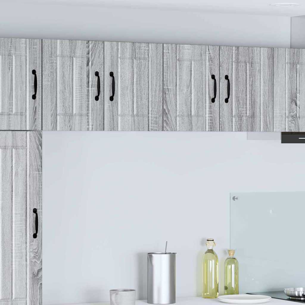 vidaXL Küchenwandschrank Graues Sonoma 60 x 31 x 40 cm Holzwerkstoff