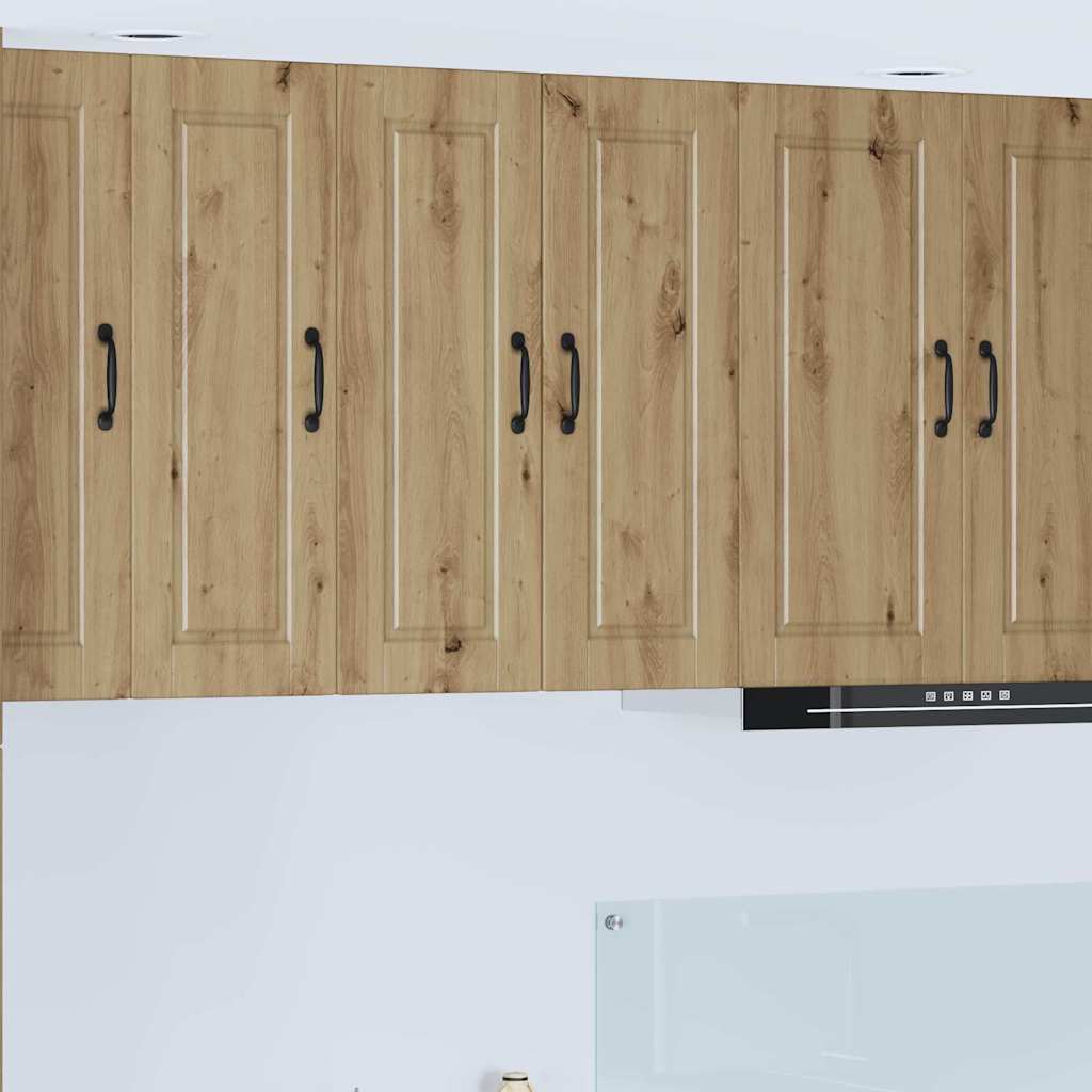 vidaXL Küchenwandschrank Artisan-Eiche 30 x 31 x 80 cm Holzwerkstoff