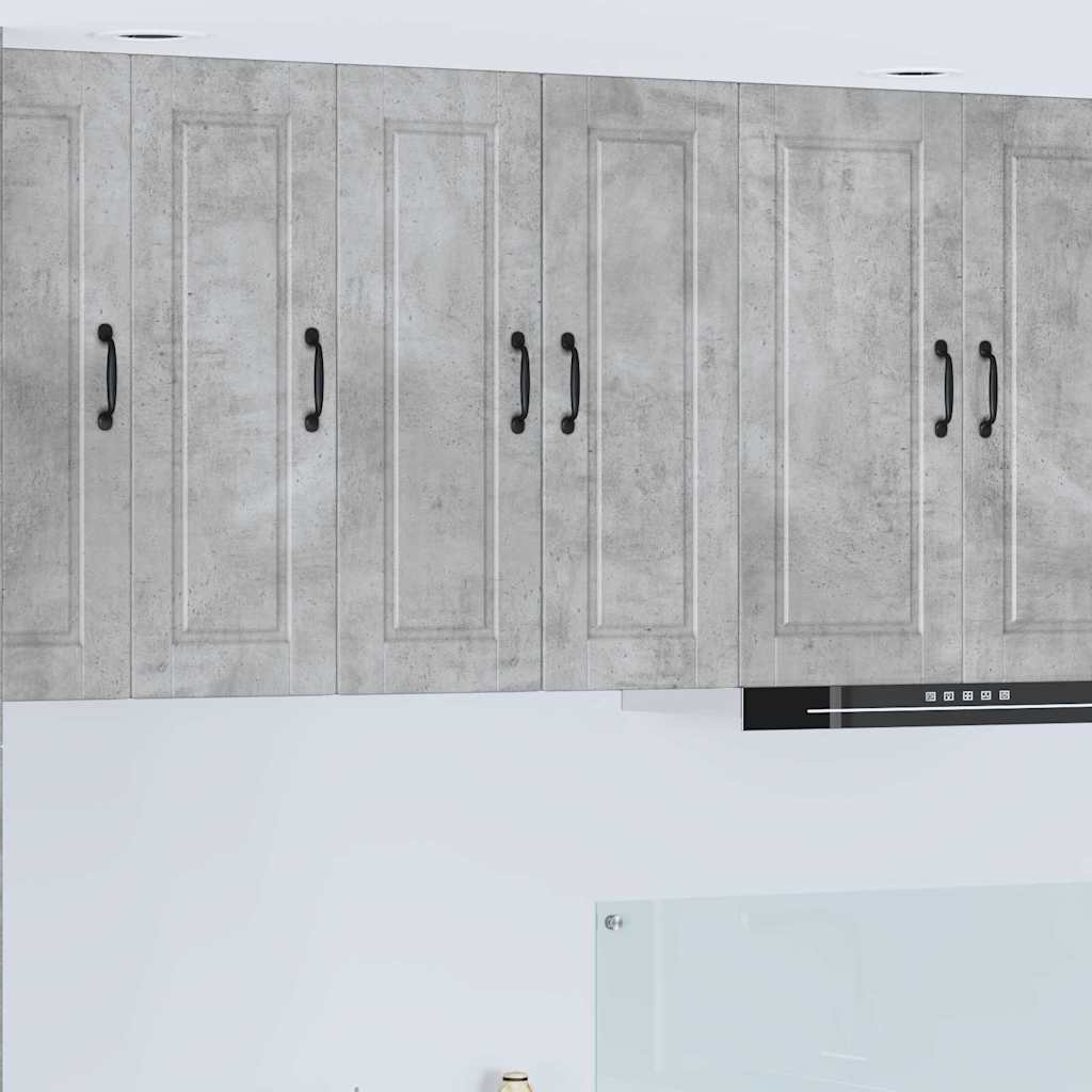 vidaXL Küchenwandschrank Beton Grau 30 x 31 x 80 cm Holzwerkstoff