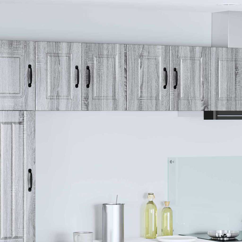 vidaXL Küchenwandschrank Graues Sonoma 60 x 31 x 40 cm Holzwerkstoff