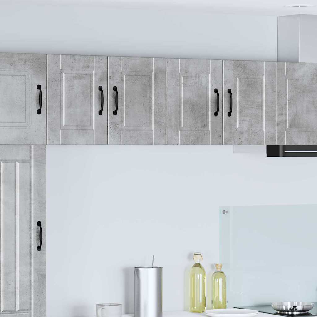 vidaXL Küchenwandschrank Beton Grau 60 x 31 x 40 cm Holzwerkstoff