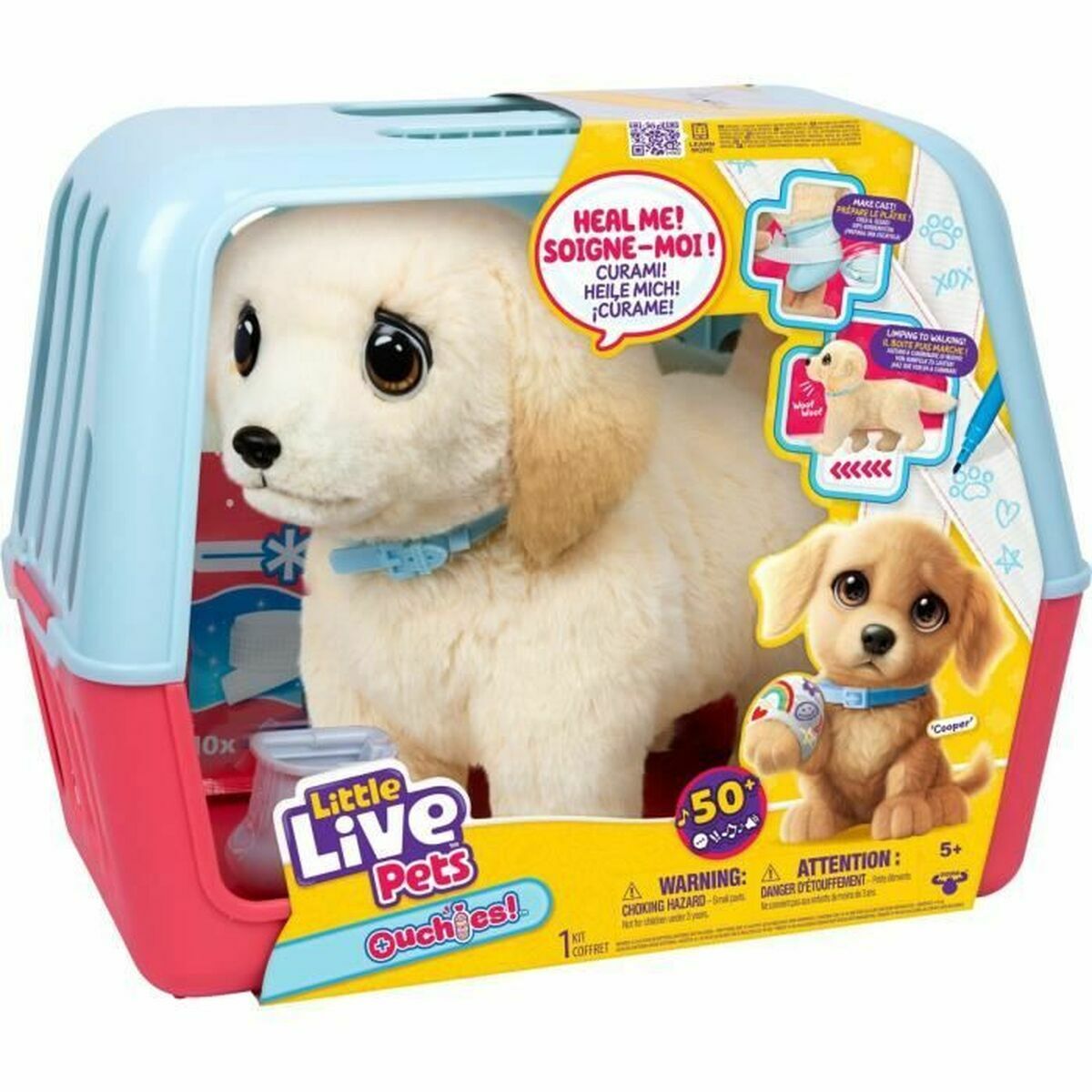 Peluche Moose Multicolore