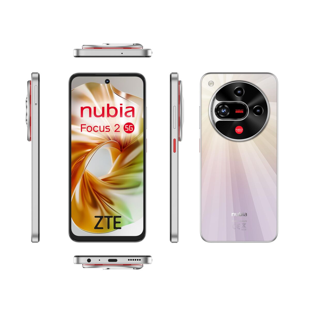 Smartphone ZTE Nubia Focus 2 6,7" 8 GB RAM Bianco - Image 6
