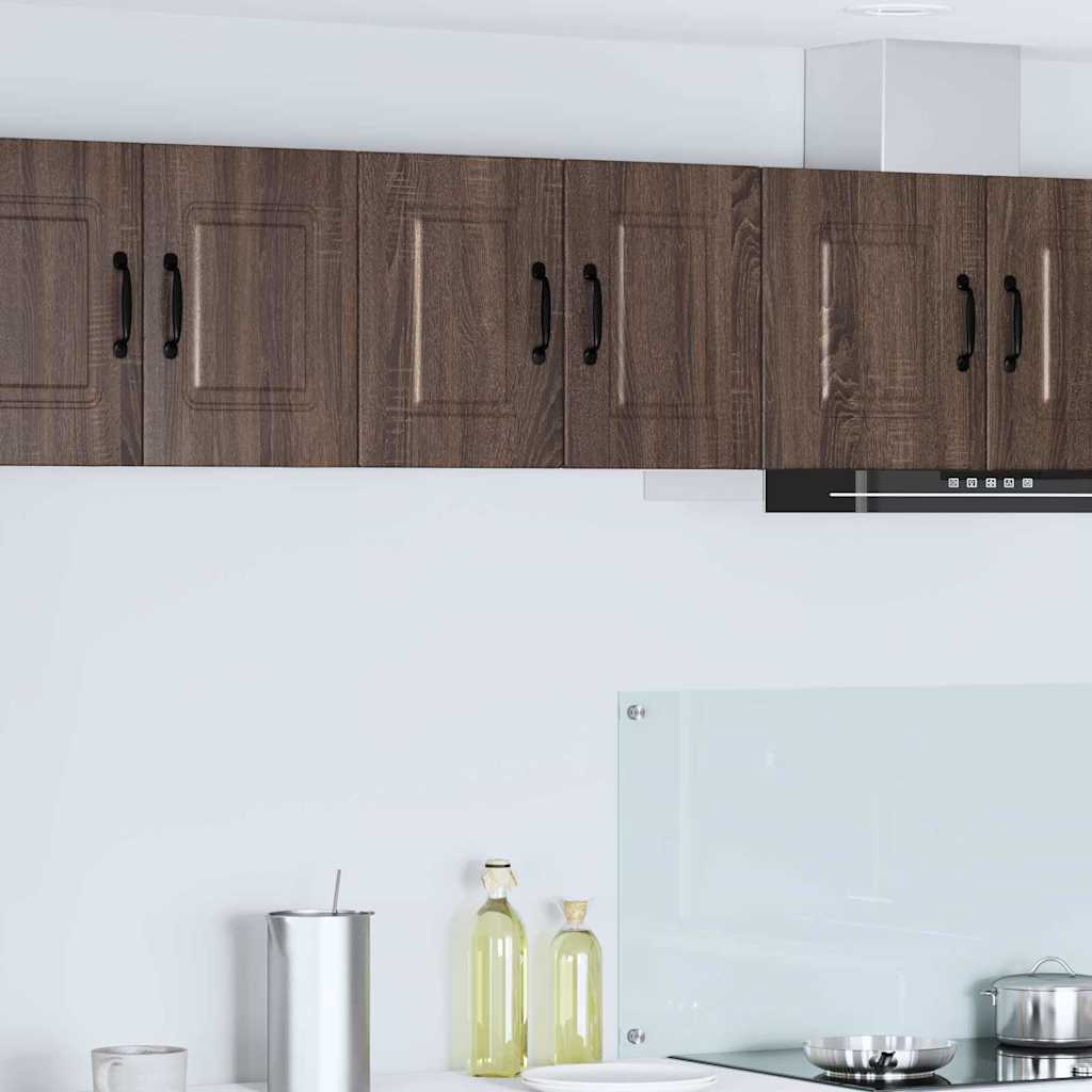 vidaXL Küchenwandschrank 2 pcs Braun Eichen-Optik 30 x 31 x 40 cm