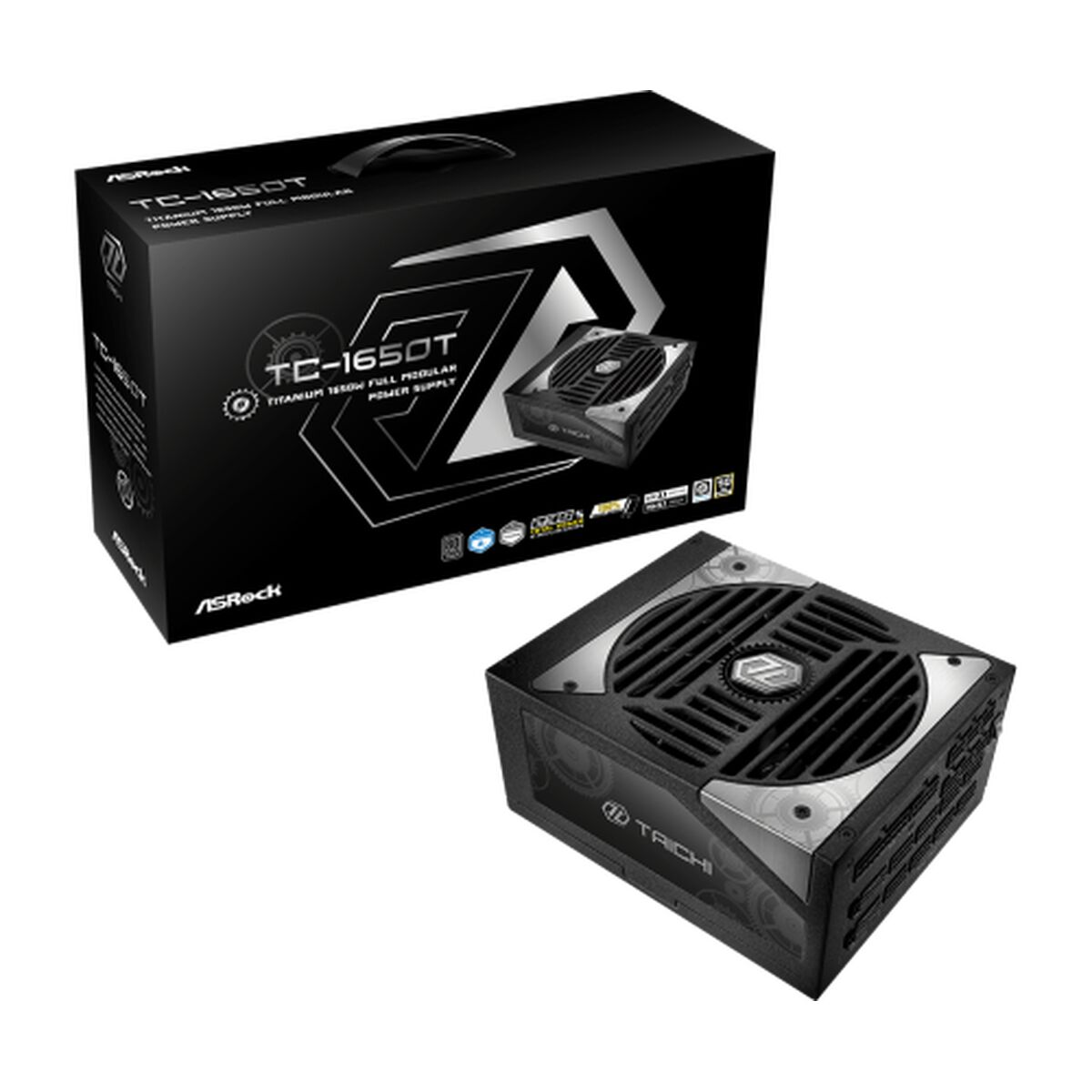 Fonte di Alimentazione ASRock 90-UXT165-TFEAAB 1650 W 80 PLUS Titanium