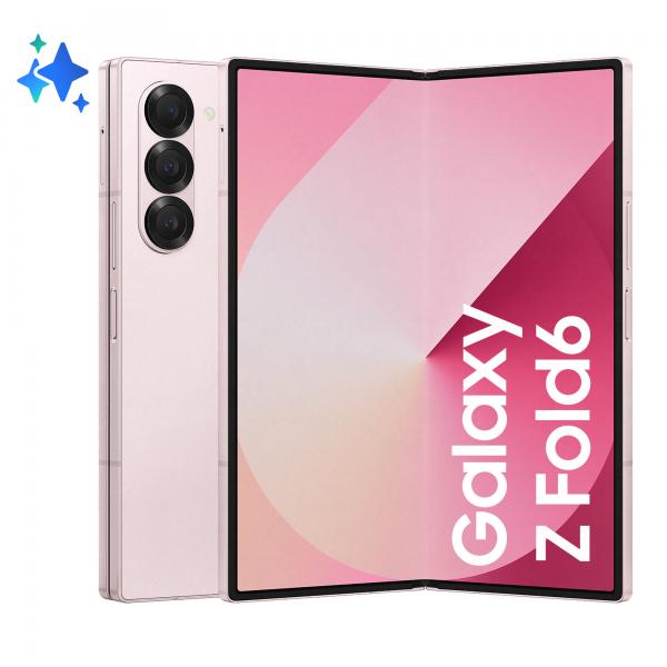 Smartphone Samsung Z Fold6 7,6" 12 GB RAM 256 GB Nero Rosa